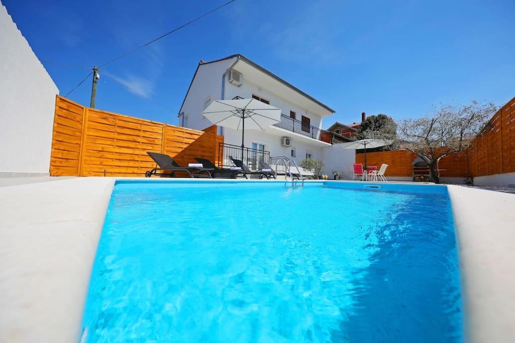 Luxury Apartment Petra With Private Pool Zadar Exteriör bild